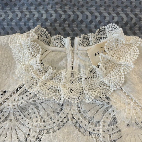Sezane Bianca Blouse - Picture 9 of 10